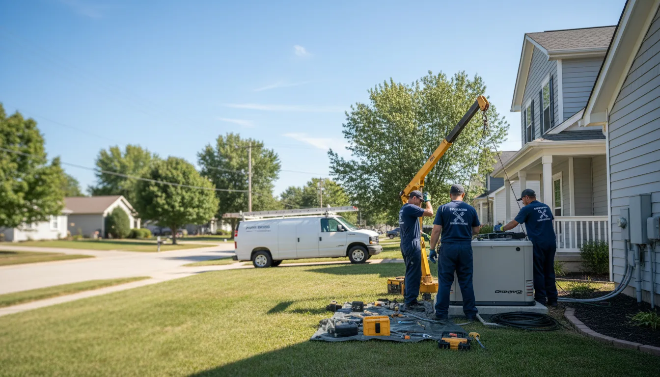 Generator Installation in Urbandale, IA near me
